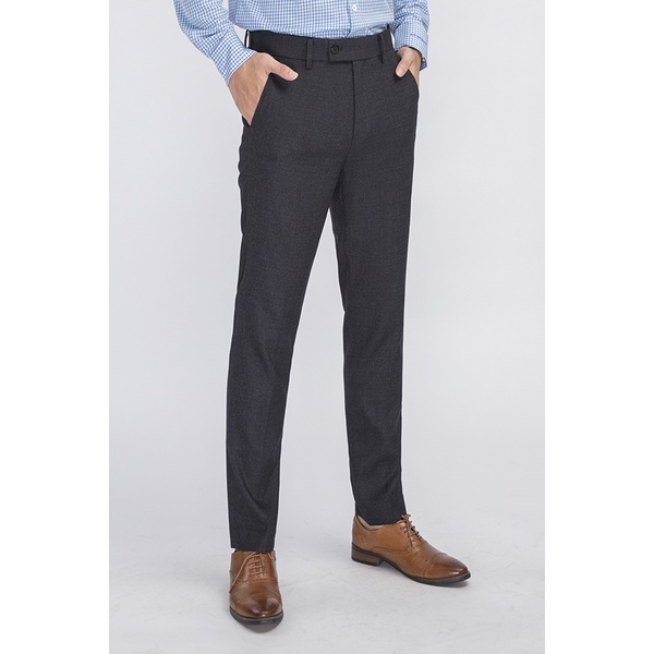 Quần âu nam KWIN KTR00408 dáng slimfit, nhẹ xốp, đứng quần, màu sắc cơ bản dễ phối đồ
