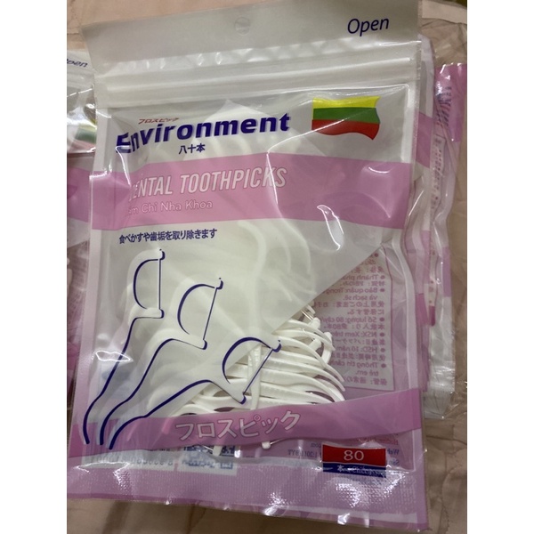 TĂM CHỈ NHA KHOA ENVIRONMENT 80c/gói