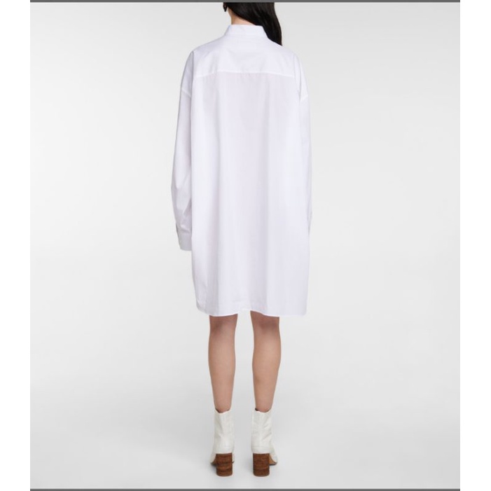 Đầm sơ mi trắng dáng dài oversized VNXK women white shirt dress form suông oversize midi xuất khẩu dư xịn