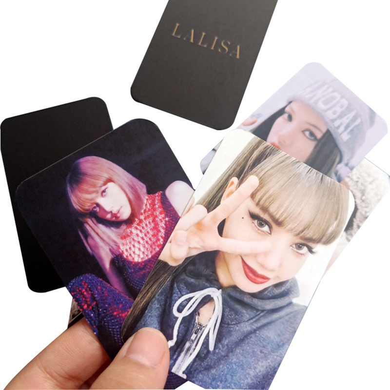 Bộ 7 Thẻ Ảnh Lomo In Hình Nhóm Nhạc Kpop BLACKPINK LISA LALISA