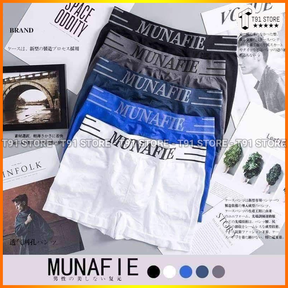 Quần sịp đùi nam Manufie - Sịp đùi nam Boxer vải cotton, co giản 4 chiều, thấm hút tốt, thoáng mát