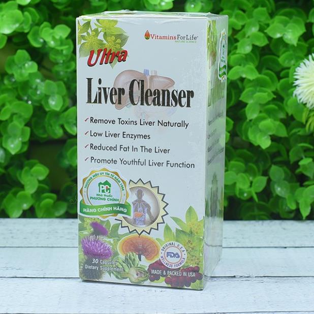 [GIÁ GỐC] ultra Liver Cleanser – Giải độc gan, ngăn ngừa gan nhiễm mỡ - Hộp 60 viên