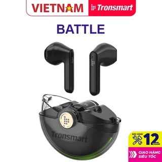 Tai Nghe Nhét Tai Không Dây Bluetooth Tronsmart BATTLE Hỗ trợ chơi game, Nghe Nhạc Độ Trễ Thấp 20 Giờ Giờ Chơi