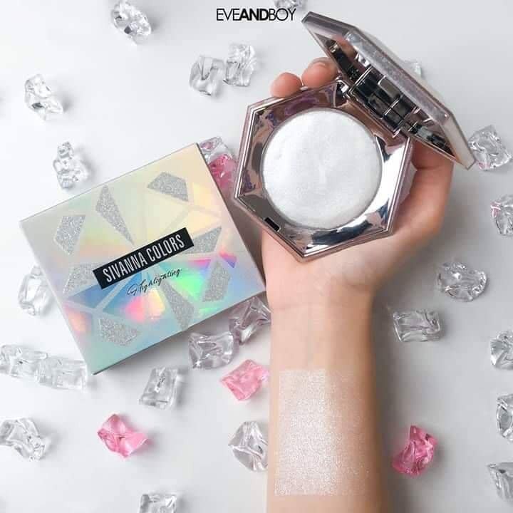 Phấn Bắt Sáng Sivanna Ultra Diamond Highlight Powder HF4024