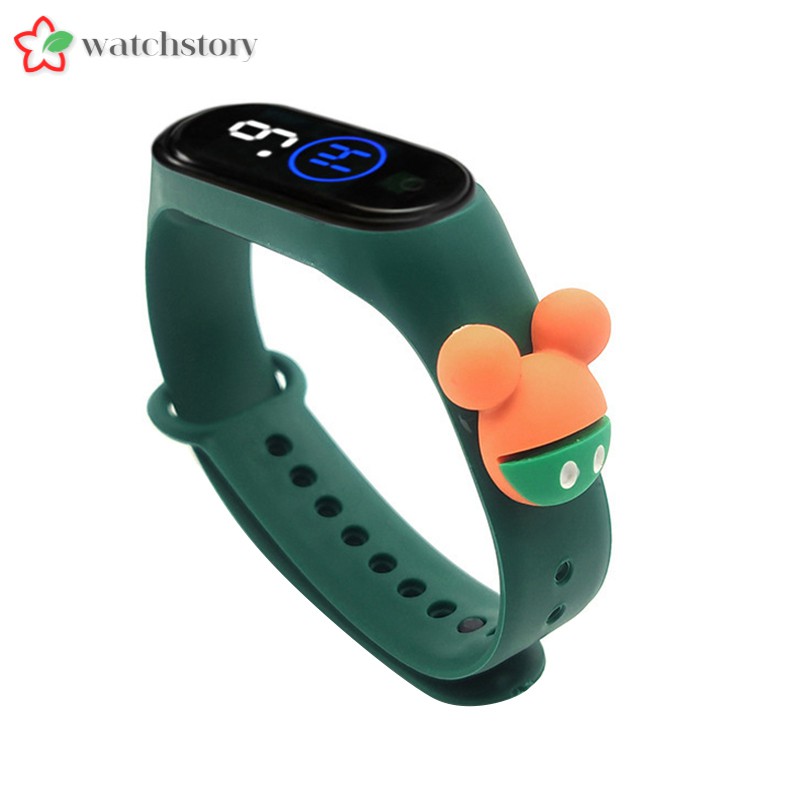 Đồng Hồ Đeo Tay Điện Tử Dây Silicone Chống Nước Có Đèn Led Cho Bé | BigBuy360 - bigbuy360.vn