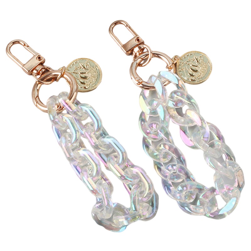 Móc chìa khóa bằng nhựa acrylic nhiều màu sắc độc đáo