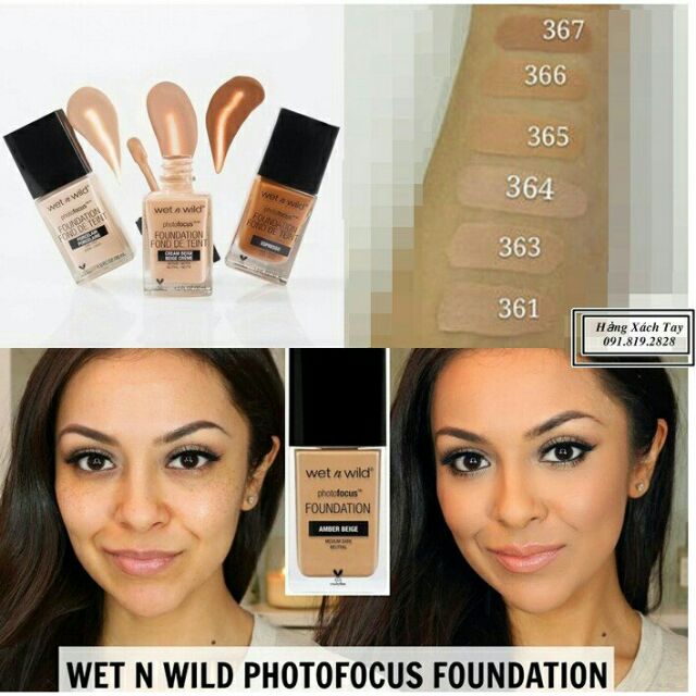 Kem Nền Tự Nhiên Wet N Wild Photo Focus Foundation