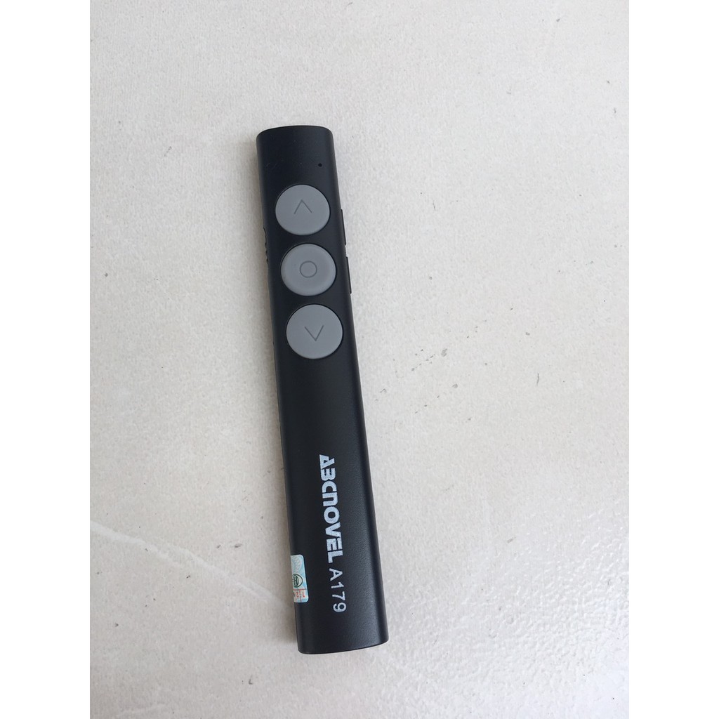 Bút trình chiếu Slide Laser không dây Wireless ABCNOVEL A179 (màu đen)