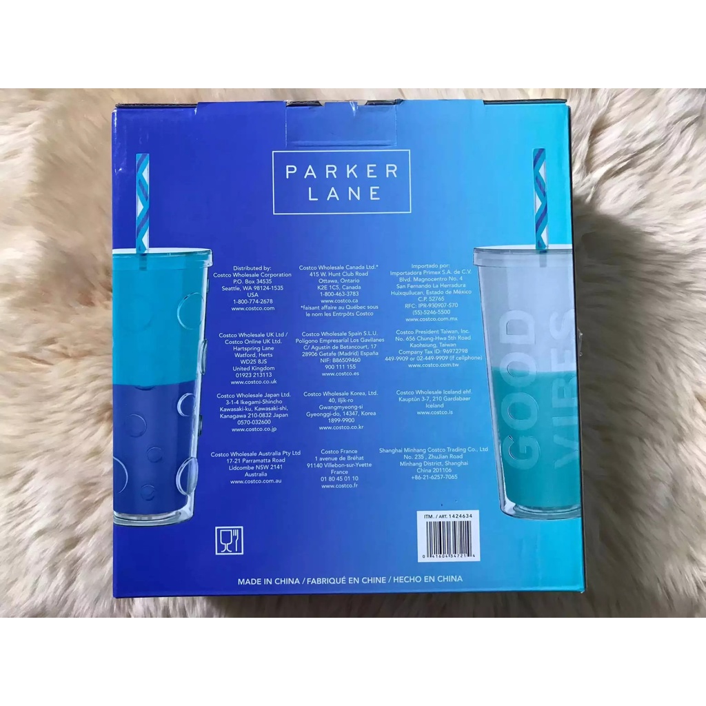 LY ĐỔI MÀU VỚI NƯỚC LẠNH PARKER LANE COLOR CHANGING TUMBLER