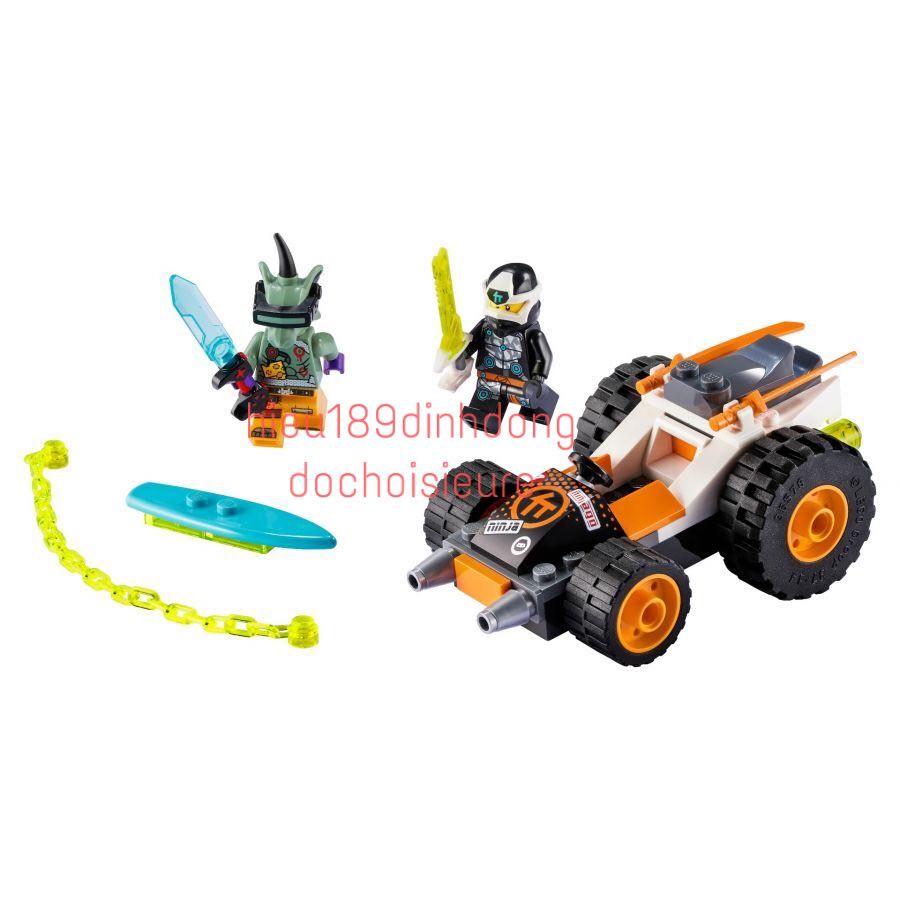 Lắp ráp xếp hình Ninjago Xe Đua Của Cole 11482