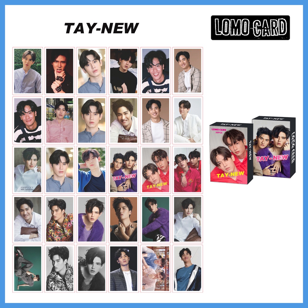 Bộ thẻ hình BrightWin OhmNanon BK-PP OffGun YINWAR EN OF LOVE Thai BL