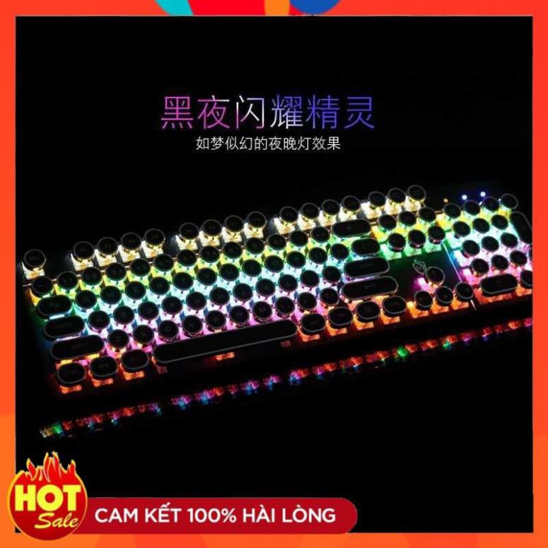 [Hàng Xịn] Bàn phím chơi game cơ HJK 900 104 phím RGB LED Back light