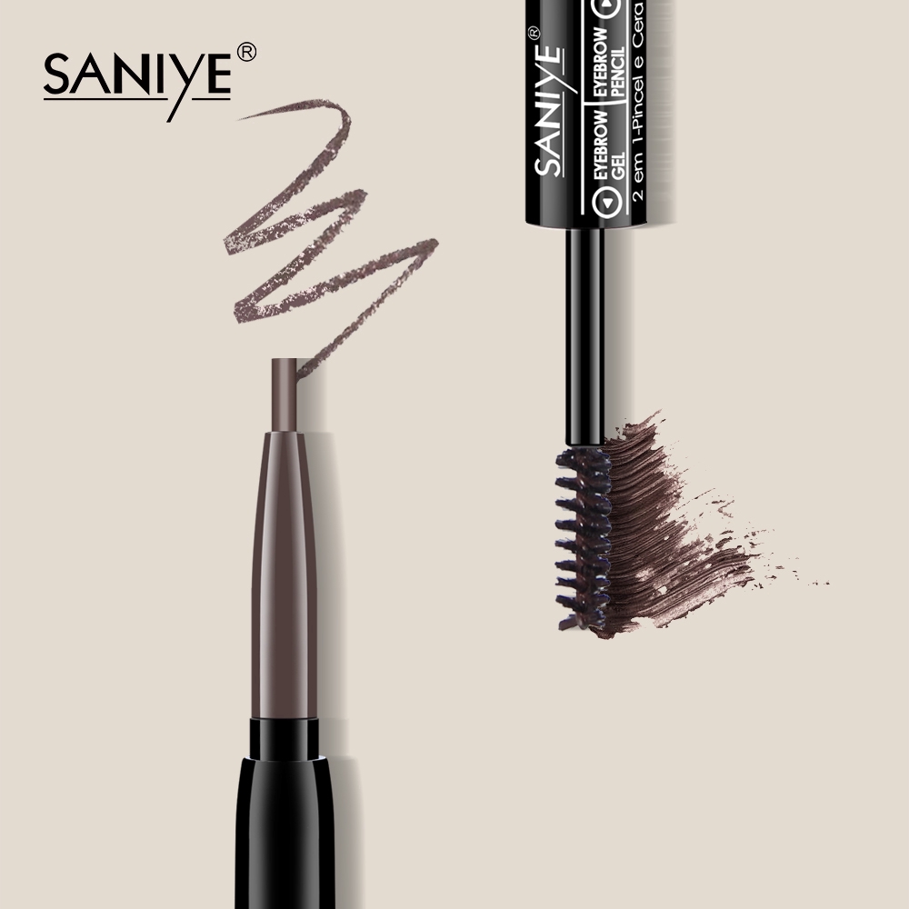 [Hàng mới về] Bút kẻ mày SANIYE chống thấm nước lâu trôi 2 trong 1 4D chính hãng M314 | BigBuy360 - bigbuy360.vn