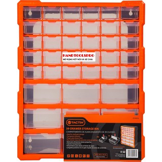 Tủ đựng linh kiện 39 ngăn TACTIX A039 47.5 x 38.5 x 16.2 cm (320636)