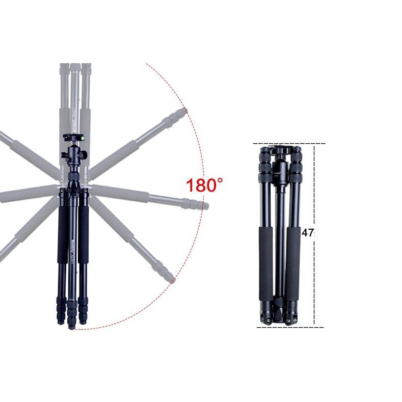 Chân máy ảnh Tripod/ Monopod Manbily AZ-611