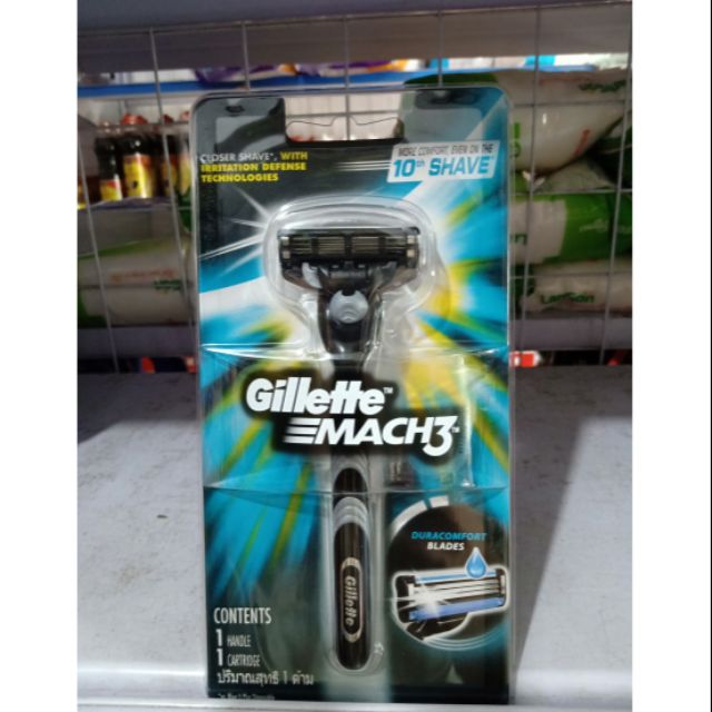 Dao cạo râu Gillette Mach3 Turbo