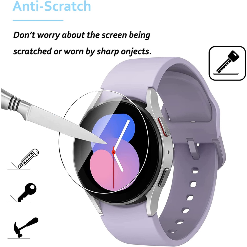 Set 3 Phim Dán Bảo Vệ Màn Hình Cho Đồng Hồ Samsung Galaxy Watch 5 Pro 45mm Galaxy Watch5 40mm 44mm