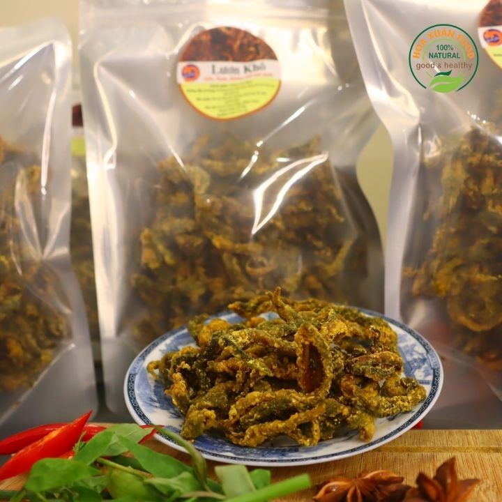 300gr Lươn Khô Giòn Siêu Giòn Nghệ An