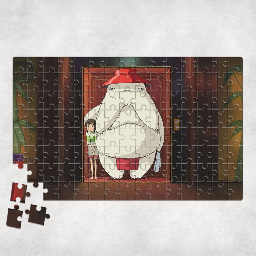 Tranh ghép hình SPIRITED AWAY - Mẫu 4 - Nhận in theo yêu cầu