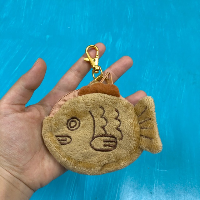 Móc khoá ví bánh cá nướng