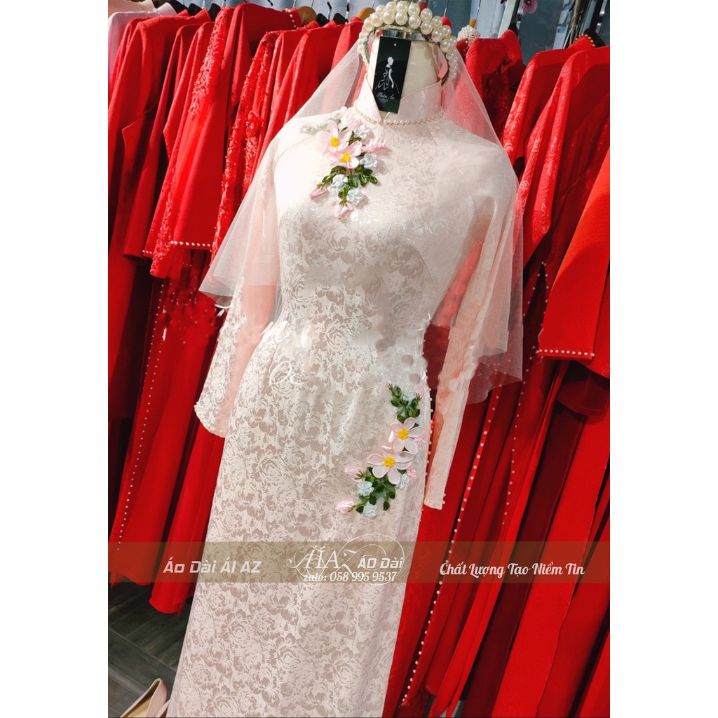 Áo Dài Cưới Hỏi D23
