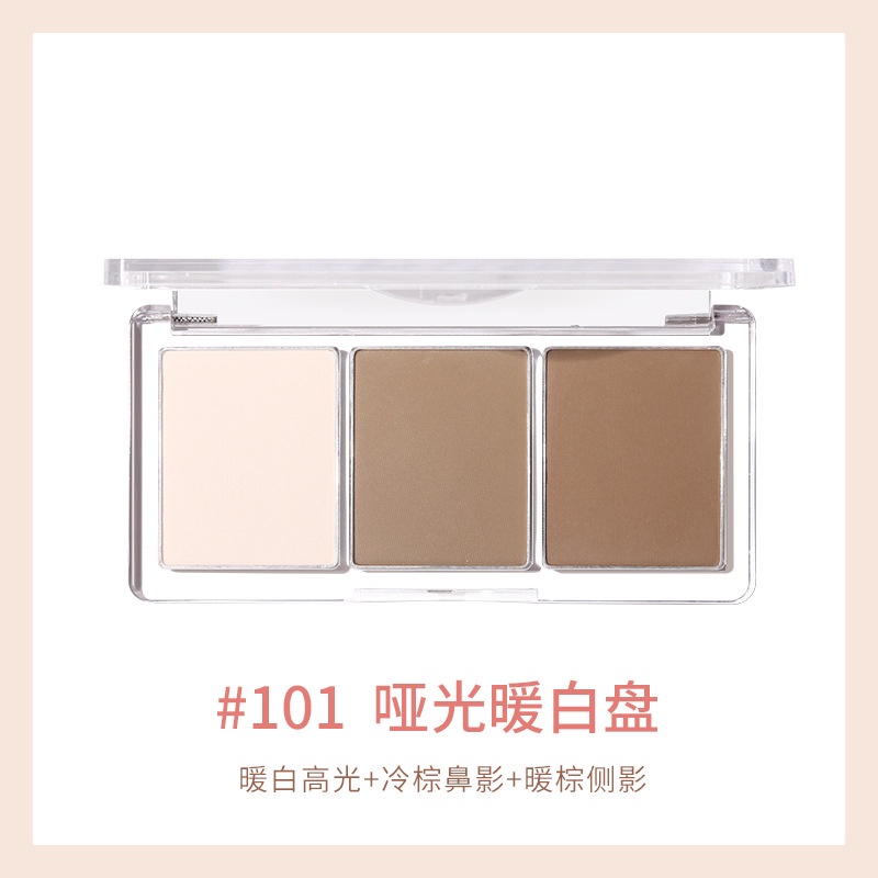 Bảng Phấn Bắt Sáng Gogotales Tạo Khối Ba Trong Một