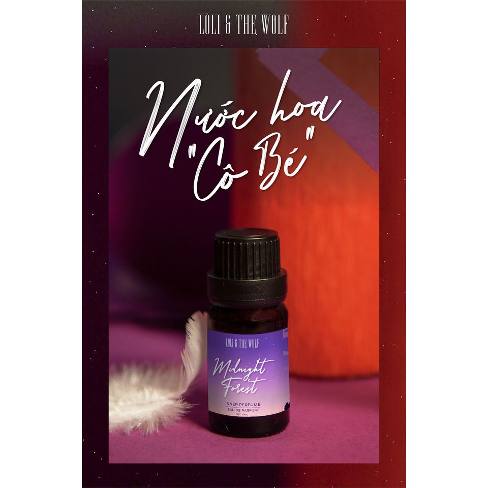 Nước hoa vùng kín nữ Loli & The Wolf Eau De Parfum lưu hương lâu chai 2ml, 10ml | BigBuy360 - bigbuy360.vn