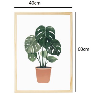 Khung tranh- Khung trang trang trí- Khung tranh gỗ size A2