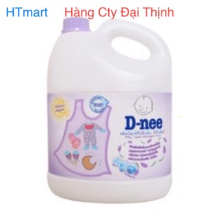 Nước giặt xả d-nee - tím - 3000ml - thái lan