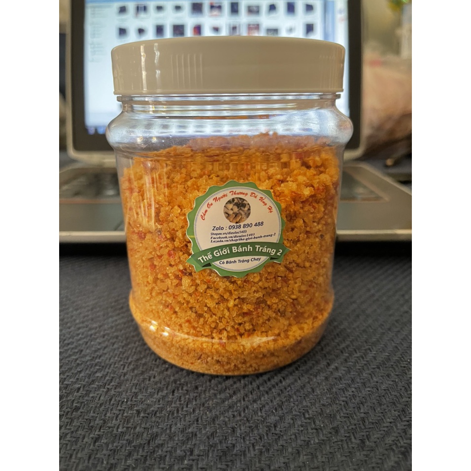 (250gr) Muối Ớt Hột Rang - ăn chay được loại 1 Tây Ninh siêu cay - Thế Giới Bánh Tráng