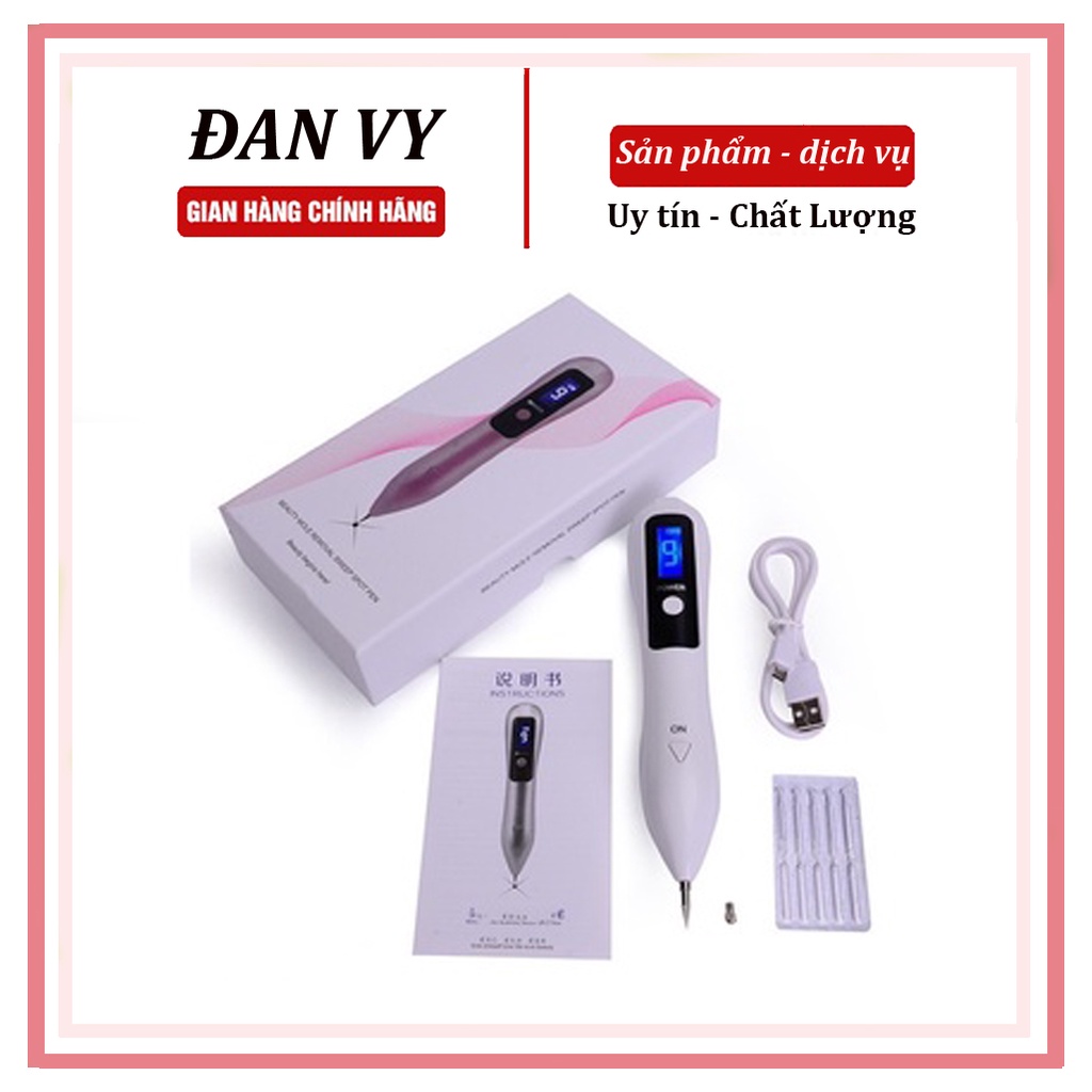 Máy đốt nốt ruồi mụn thịt tàn nhang mini cầm tay 9 cấp độ