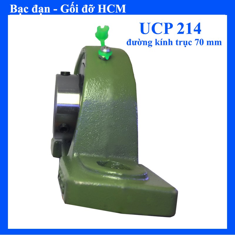 Gối đỡ bạc đạn UCp 214 kích thước trục 70 mm