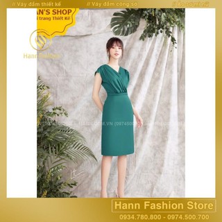 Đầm thiết kế công sở, đầm dự tiệc thiết kế thanh lịch nhẹ nhàng thoải mái cho người mặc * 💖