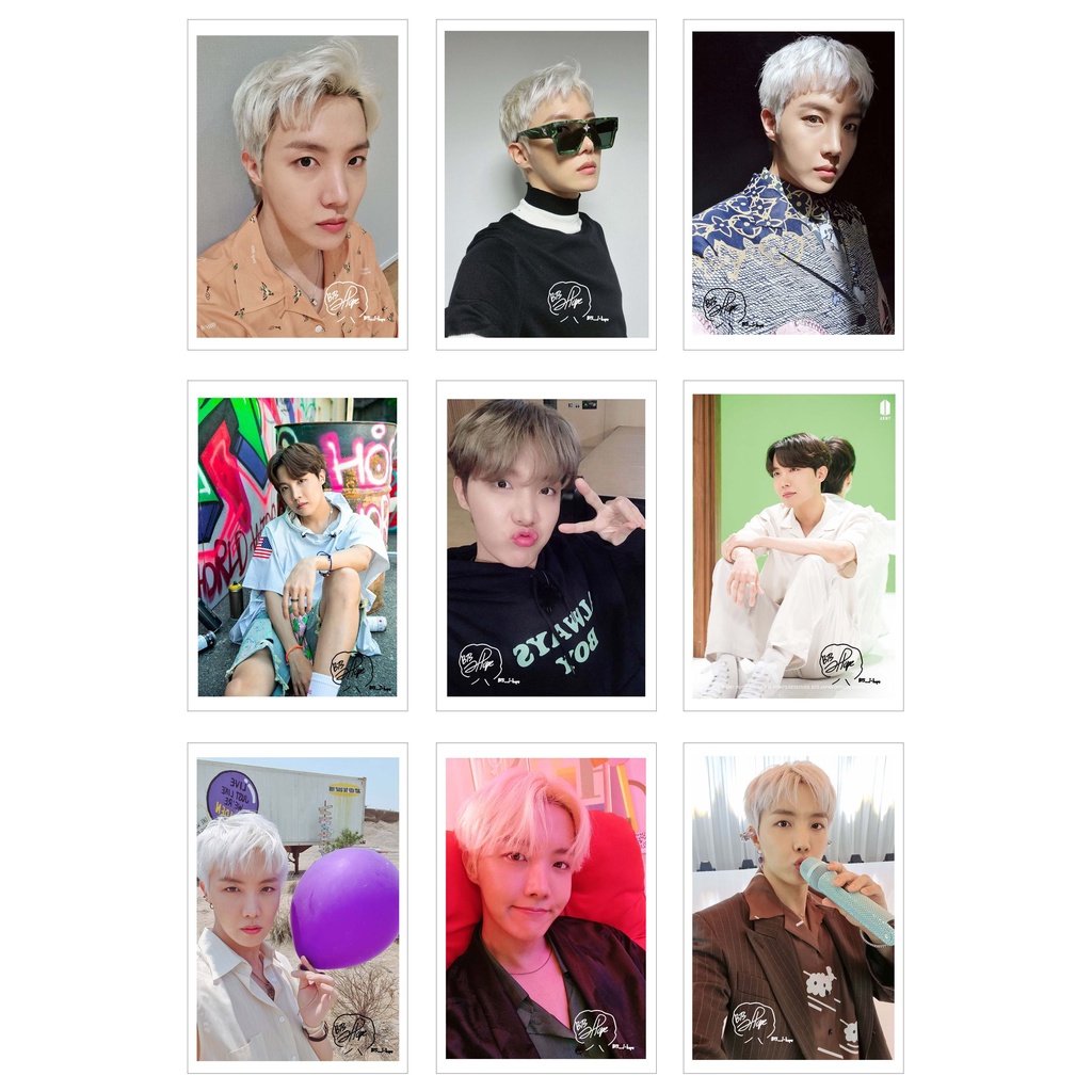 Ép Lụa] Lomo Card 45 Ảnh BTS - J HOPE