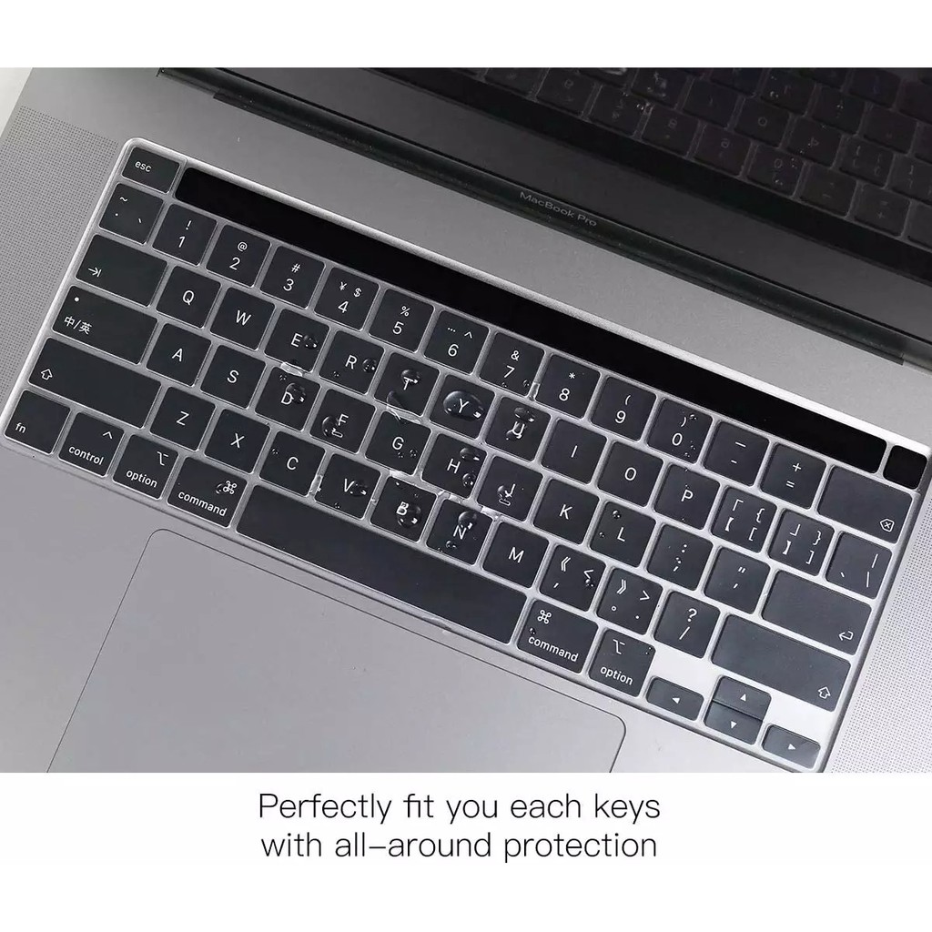 Lót Phủ Bàn Phím Cho Macbook  - Chống Bụi, Chống Nước và Chống Mòn Kí Tự Phím