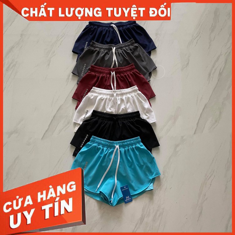 HÀNG CAO CẤP -  Quần đùi bơi 2 lớp cho nữ, quần đùi thể thao nữ  - Hàng Cao Cấp