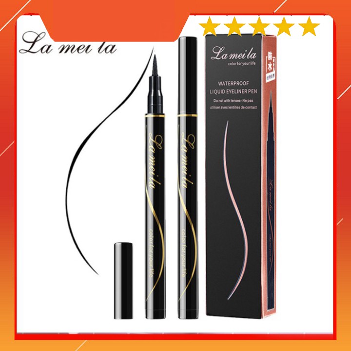 Kẻ mắt Lameila màu đen nét mảnh sắc nét , Bút kẻ mắt chính hãng Nội địa Trung Xuka cosmetic | BigBuy360 - bigbuy360.vn