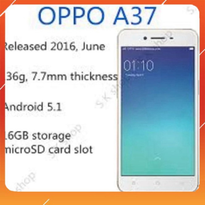 GIÁ KỊCH SÀN điện thoại Oppo A37 (Oppo neo 9) 2sim có 32G mới CHÍNH HÃNG - Chơi Liên Quân mượt GIÁ KỊCH SÀN