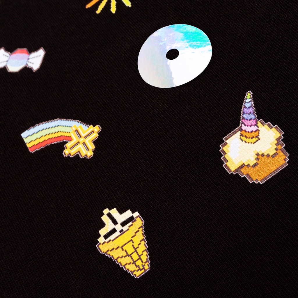 Áo thun 𝗜𝗡𝗧𝗘𝗥𝗡𝗘𝗧𝗟𝗢𝗩𝗘 𝗣𝗜𝗫𝗘𝗟 𝗕𝗟𝗔𝗖𝗞 ®️ - 𝑯𝒂̀𝒏𝒈 𝒄𝒉𝒊́𝒏𝒉 𝒉𝒂̃𝒏𝒈