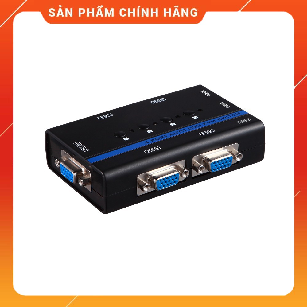 Bộ chia KVM Switch 4 cổng USB MT Viki MT-460KL - Hàng Chính Hãng