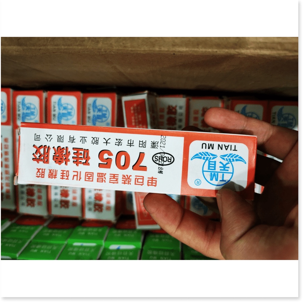 [HCM] Keo Phủ Mạch Tian Mu 705 Trong Suốt Bảo Vệ Mạch Cách Điện Chịu Nhiệt 50g .Uy Tín - Chất Lượng - Giá Hủy Diệt