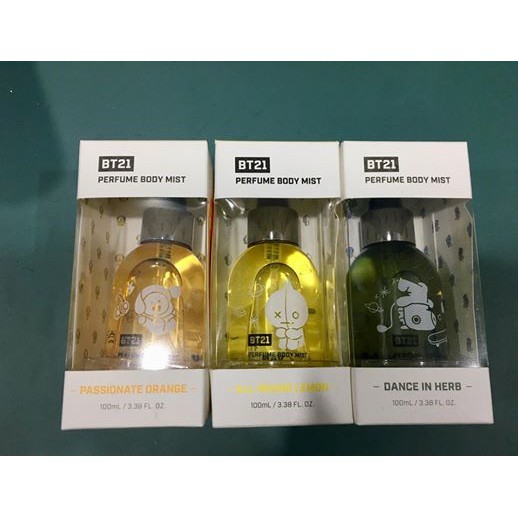 body mist BT21