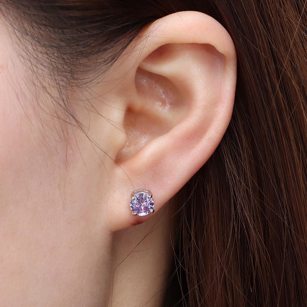 Bông Tai Hình Vuông Thời Trang Dành Cho Nam Nữ