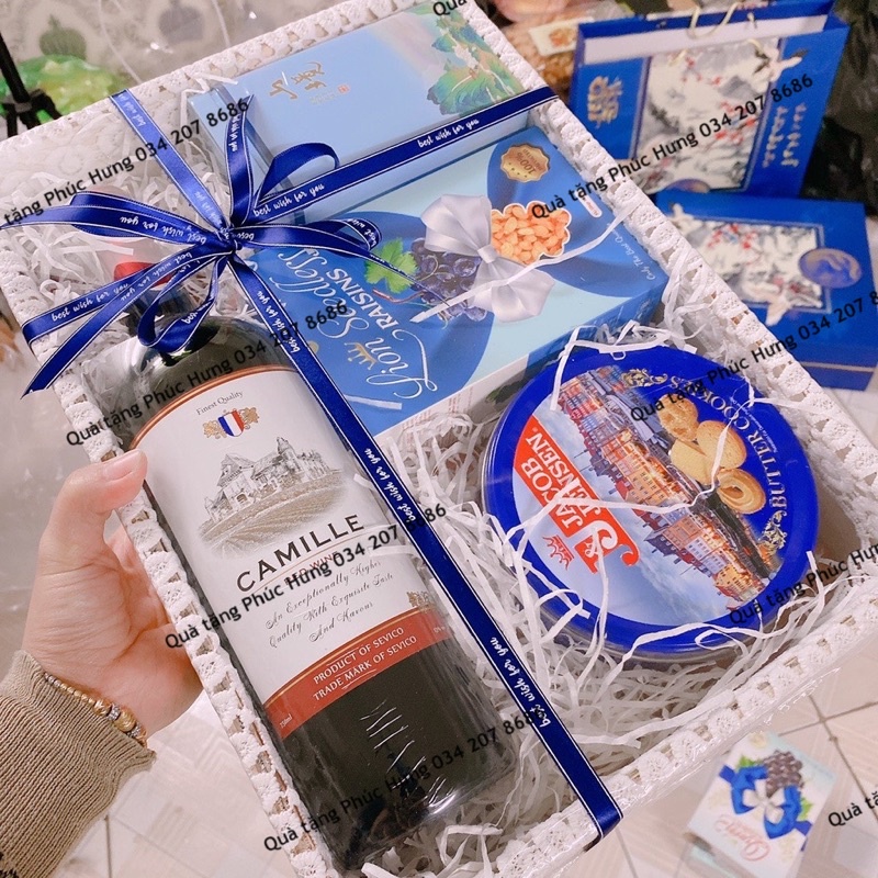 GIỎ QUÀ TẾT 2022 - Set Sum Vầy 4 món cao cấp Hộp Quà Tết sang trọng | BigBuy360 - bigbuy360.vn