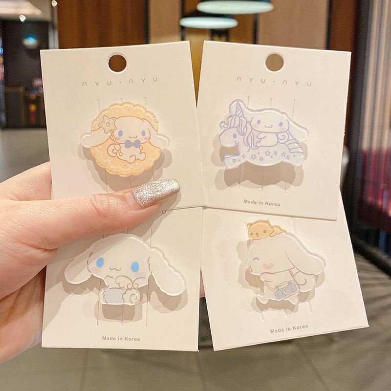 Ghim cài áo/balo/túi xách Sanrio Cinnamoroll Kuromi