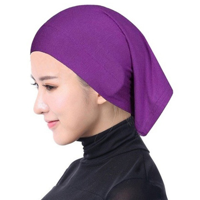Khăn trùm đầu bằng Cotton phong cách Hồi giáo thời trang cho nữ