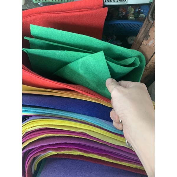 Miếng vải dạ nỉ kích thước 45x45 cm