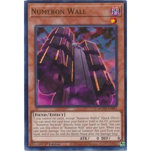 Thẻ bài Yugioh - TCG - Numeron Wall / MGED-EN081'