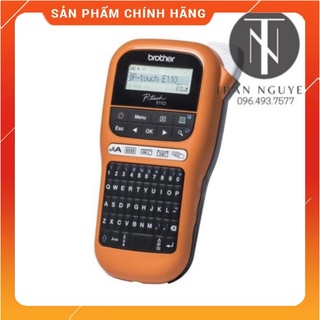 [Chính Hãng] [Combo máy in nhãn Brother + 3 cuộn nhãn in] MÁY IN NHÃN CẦM TAY BROTHER PT-E110