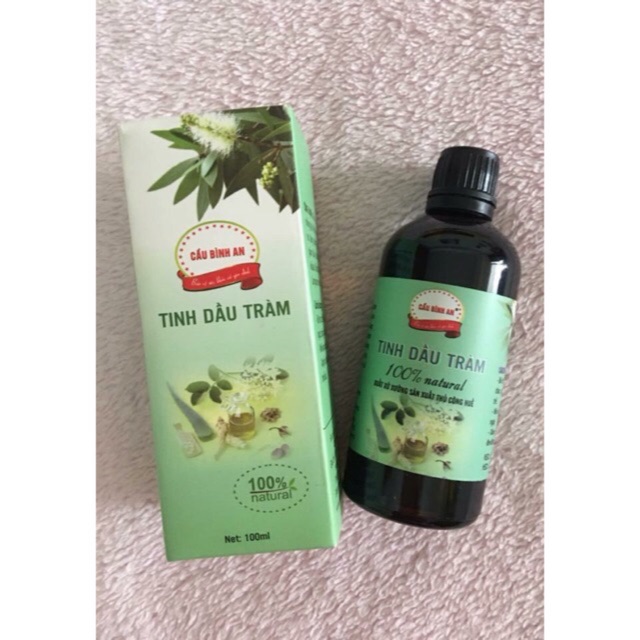 Tinh dầu tràm Huế Cầu Bình An 100ml